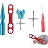 Generic Kit di riparazione completo per giochi da pesca | Attrezzatura da pesca sportiva Materiale di riparazione - Strumenti per la cura e la cura delle manovelle da pesca | Torneo Barca Workshop domestico