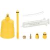Kaeltsyn Spurgo freni idraulici per biciclette Set spurghi olio minerale per freni a disco Set per spurgo olio per mountain bike Utilizza facilmente lo strumento manutenzione per riparazione mountain