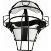 KQFCAZRE Maschera Catcher in Metallo Maschera Baseball Imbottitura Sul Mento Gabbia Facciale per Adulti, Ragazzi, Nero