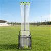 Generic Rete da allenamento per pallavolo, attrezzatura portatile per allenamento con ruote, altezza regolabile da 1,7 a 3,3 m, per servire trapani con punte per interni ed esterni