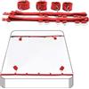 binxliuxo Cinghie Letto regolabile Yoga Giochi Intimità Pilates regalo Fitness Sets Role Play decorazione camera romantica Accessorio per coppia