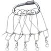Tsophreniq Float Live Fish Belt 10/5 Fibbie Mulinello da pesca Fibbia Catena Stringer Galleggiante Pesce vivo Serrature Cintura Strumento di Pesca Fibbia Stringer