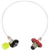 Tsophreniq Efficienza Campeggio Trasferimento Doppia Tenuta Perdita Design Ampia Compatibilità con Canisters Multi Source Camping Adapter