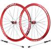 QHYRZE Set Di Ruote Da Bici Da Strada 700C Cerchio In Lega Di Alluminio Ruota Mozzo Con Sgancio Rapido E Freno A Disco 9 * 100mm/9 * 135mm 24H for Cassette A 8-12 Velocità