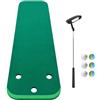 SZLIFE Tappeto Golf, Tappetino da Golf per Pratica, Green Portatile per Interni Casa e Ufficio, Tappetino da pratica GL012 con (#3206)