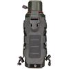 CZDLDNXS Borsa tattica per bottiglia d'acqua per zaino, porta borraccia MOLLE, regolabile, accessorio Molle per viaggi, escursionismo, attività all'aperto (grigio)