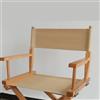 BBTISG Copertura di Ricambio per Sedia da Regista, Coprisedia di Ricambio in Tela a Strisce Classiche Kit di Copertura per Sedia da Regista (Cachi)