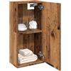 Generico Mobile da Bagno a Parete Legno Antico 32x20x67 cm,Componenti di arredo Bagno