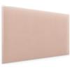 murando - Testiera Letto Imbottita, Rettangolo Velluto Antimacchia, 40x60cm | 1 Pezzo, Pannelli Decorativi per Pareti, Cuscini Testata Letto, Pannelli Imbottiti, Elegante, Rosa Cipria, Produzione EU