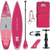 AQUA MARINA CORAL 11'6 Tavola da SUP da turismo ISUP Stand Up Paddle Lampone