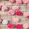 YULONGWU 2 Pezzi Pompon di Carta Velina, 2,5 Metri Pon Pon Carta Velina, Pompon Decorativi per Feste, Pompon Fiori Cartas per Festa di Fidanzamento Matrimonio Compleanno Baby Shower Balli Studenteschi (B)