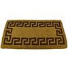 Casatessile CASA TESSILE Greca Imperiale Zerbino Rettangolare 40X80 cm. - Marrone