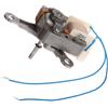 Helilyco Copertura motore friggitrice ad aria, 220 V, ventola di scarico per ricambio, staffa in metallo e plastica per sistemi di frittura ad aria, argento