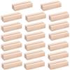 Voarge 20 Pezzi Supporto per Carte da Tavolo in Legno, Supporto per Numero di Tavolo, Supporto per Segnaposto, Targa con Nome, Supporto per Foto, Decorazione per Matrimonio