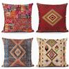 Waxonle Federe Cuscini Divano 55x55 cm Colorato Cuscini per Divano Set di 4 Boho Copri Cuscini Morbido per Giardino Soggiorno Camera da Letto Moderne Federe Cuscini Giardino il Sedia Copricuscini Divano