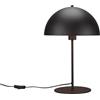 meineWunschleuchte Grande lampada da tavolo altezza 45 cm in metallo nero oro