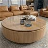 SCHUTZ-FUX Pellicola protettiva per tavolo 2mm rotonda trasparente - Protezione per tavolo con bordo smussato, tovaglia trasparente lavabile, su misura, Made in Germany (55cm)