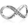 MariaFonte Charm New 2024 MariaFonte Compatibile Tutte Marche Bracciali Collane Infinito Family Forever Portafortuna Argento 925 Compleanno Anniversario Originale Offerte Amicizia Mamma Bead Cuore Natale Donna