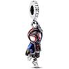 The Charmery Ciondolo a forma di ragno in argento 925, compatibile con ciondoli Pandora, Trollbeads, Chamilia, Biagi e molti altri braccialetti con ciondoli del Regno Unito.