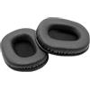 vhbw cuscinetti auricolari di ricambio compatibile con Audio Technica ATH-M30, ATH-M20, ATH-M40 cuffie, headset, poliuretano/gommapiuma nero