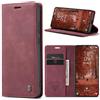Ottcooed Cover per Samsung Galaxy S26 Plus Custodia, Cover Pellicola a Libro Portafoglio in Pelle Porta Carte Protettiva Slot per Scheda Flip Case Wallet Case con Samsung Galaxy S26 Plus, Rosso vino