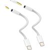 zoyuzan Adattatore per auricolari da USB C a jack da 3,5 mm (confezione da 2) cuffie Jack audio per auricolari USB-C compatibile per Samsung Galaxy cavo per Apple per iPhone 15 Pro Max Plus per iPad Air Mini