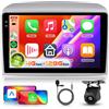 Hodozzy 【4+128G】Hodozzy Carplay Autoradio per Lancia Ypsilon 2006-2011, 9 Pollici Schermo In-Cell Stereo Auto Bluetooth 5.0 con Android Auto/EQ/GPS/Wifi/RDS/USB/SWC+Telecamera Posteriore