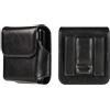 PRDECH Galaxy Z Flip 6 5 4 3 2 1 Pochette da Cintura Uomo Pelle, Custodia Cintura Smartphone Pelle Marsupio Fondina Telefono Borsello Compatibile con Huawei P50 Pocket/Moto Razr 50 Ultra/Razr Plus/Razr 40