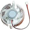 Mirweon CPU Grafica Dissipatore di Calore Raffreddamento Con Ventola 5V 12V Radiatore Cooler Dissipatore di Calore Per 3W 5W 10W Chip Elettronico IC Computer