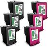 Mehrwegtoner MWT Cartucce d'inchiostro 5X compatibili per HP 303 Envy Inspire 7900 Series sostituisce 303XL Black + Color