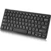 ASIDE Mini tastiera ergonomica con cavo USB, design compatto e semplice, per laptop e computer desktop, Plug and Play