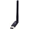Générique Adattatore WiFi USB - Scheda di rete wireless, WiFi ad alta velocità | Dongle portatile con antenna, adattatore WiFi USB compatto da viaggio per desktop, adattatore wireless, ricevitore di rete J
