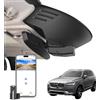 Mangoal Dash Cam Fronte 4K & Retro 1080P per Volvo XC90 2016-2022 | (Modello A), T5 T6 T8, Design OEM Integrato, WiFi & App, Sensore G, Registrazione in Loop, Scheda da 128 GB