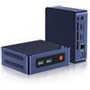 Beelink Mini S13 Mini PC, Intel Twin Lake-N150 (fino a 3,6 GHz), 16 GB di RAM DDR4, SSD M.2 da 512 GB, computer desktop con supporto per display duale 4K/USB3.2/WiFi 6/BT5.2/Dual 2.5G LAN