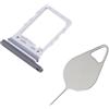 OnlyTech - Cassetto sim Nero con estrattore di ricambio per Samsung Galaxy Z Flip 4