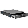 INTELLINET NETWORK SOLUTIONS INTELLINET I-CASE KEY-2BK - Cassetto Porta Tastiera 2U per Armadi Rack 19'' con Serratura Nero