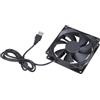 XAGMODSHN Silenti 90x90x25mm USB Ventola di Raffreddamento 5V Ad Alta Flusso D'aria A Basso Rumore Per PC Case Stampante Server Desktop Computer Ventola di Raffreddamento