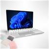 Generico Tippy Type Keyboard Cover for Long Nails,2024 New Heart-Shaped Silicone Raised Keyboard Cover, Designed for Macbook Pro and Macbook Air,Fits most Mac book models (Round-Heart,White)