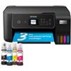 EPSON MULTIFUNZIONE INK A4 COLORE, ECOTANK ET-2870, 33PPM, USB/WIFI, 3 IN 1