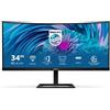 Philips MONITOR PHILIPS LED 34" CURVED 346E2CUAE/00 VA 3440x1440 4ms 300cd/m² 3000:1 2x5