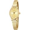 BOFAN Piccoli orologi da donna dorati, orologio da polso al quarzo di facile lettura con cinturino di espansione in acciaio inox, resistente all'acqua., Tutto d'oro, 6.10in-6.89in, Classico