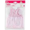 COROLLE 212130 ABITO PER BAMBOLA MA COROLLE ROSA CON BRILLANTI CM.36