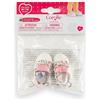 COROLLE 213280 SCARPE TENNIS CON FIORI PER BAMBOLA MA COROLLE CM.36