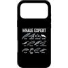 Ocean Life Marine Biology Whale Species Custodia per iPhone 17 Pro Max Whale Expert - Gattera Beluga Narvalo, colore: Blu