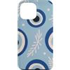 Greek Symbols Evil Eye Pattern Gifts Custodia per iPhone 13 Pro Max Motivo malocchio greco blu