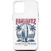 JB's Biarritz France Shop Custodia per iPhone 12/12 Pro Biarritz France Surf Summer - Stampa invecchiata