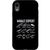 Ocean Life Marine Biology Whale Species Custodia per iPhone XR Whale Expert - Gattera Beluga Narvalo, colore: Blu