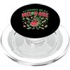 Cute Fruit Cartoon Joke for Food Lovers Divertente cibo gioco di parole anguria melonaire amante dei soldi PopSockets PopGrip per MagSafe