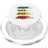 Lustige Legendäre Geburtstags Designs Compleanno design leggendario dal luglio 1985 retrò PopSockets PopGrip per MagSafe