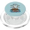 Funny Seagull Medical Nurse Pun Club Vitals Gabbiano Urlo Urlo Infermiera Medico Gioco di parole Umorismo PopSockets PopGrip per MagSafe